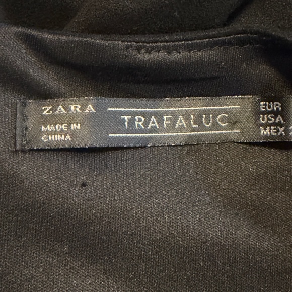 Zara Black Sleeveless Midi Dress - Picture 7 of 7